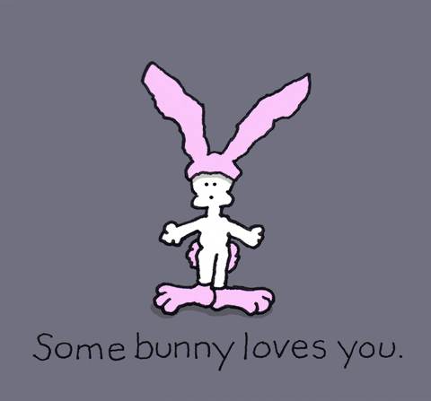 Easter Funny Bunny Chippy Dog GIF