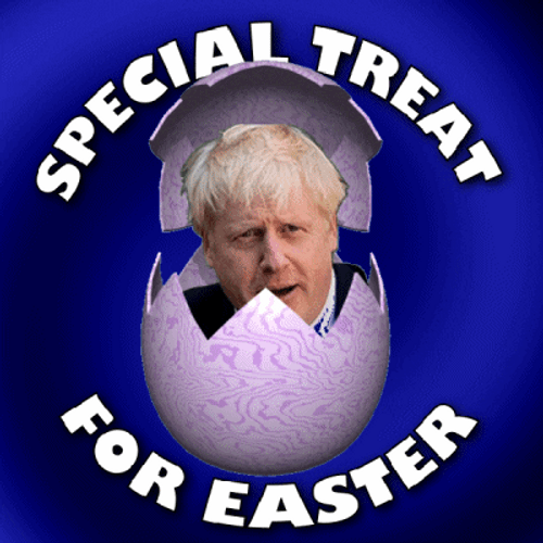 Easter Treat Boris Johnson GIF