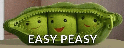 Easy Peasy Cute Peas In Pod Animation GIF