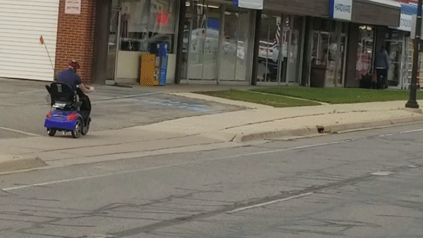 Easy Scooter Rider GIF