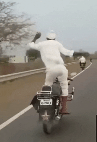 Easy Standing Rider GIF