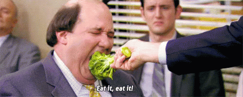 Eat Healthy Broccoli Vegetable GIF
