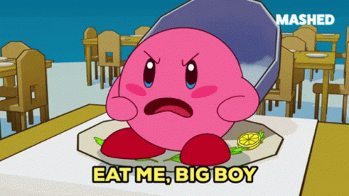 Eat Me Big Boy Kirby GIF