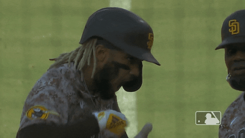 Eating Angry Tatis Jr GIF