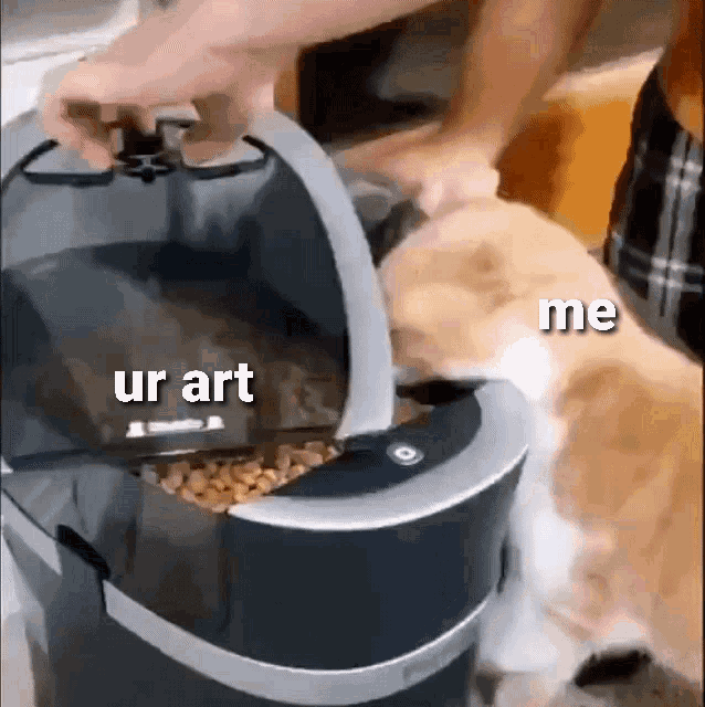 Eating Art I Love Your Art Gif GIF