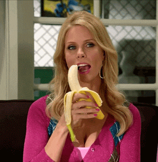 Eating Banana 312 X 320 Gif GIF