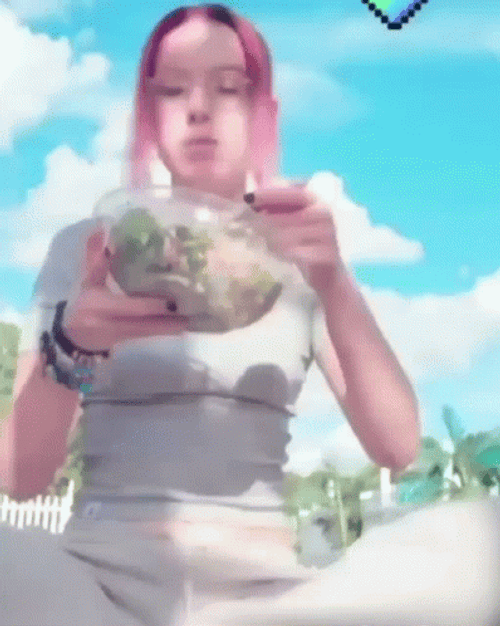 Eating Millie Bobby Brown On Sunny Day GIF