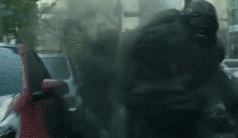 Eating Monster Approaching In The House GIF