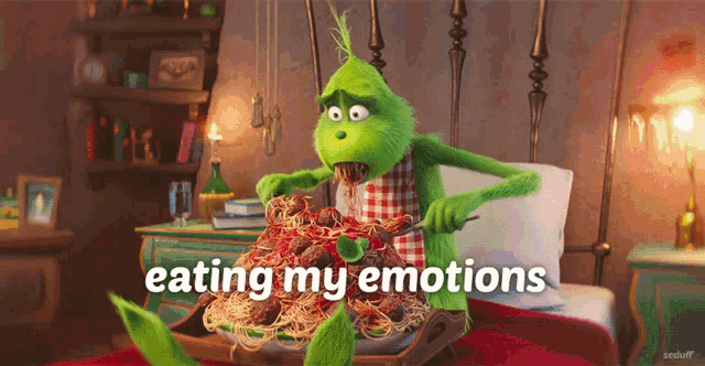 Eating My Emotions GIF