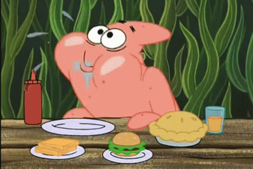 Eating Out Patrick Star And Spongebob GIF