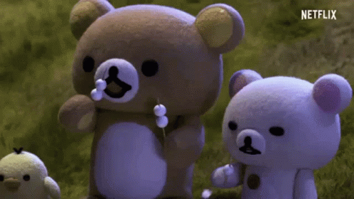Eating Rilakkuma You're A Big Eater GIF