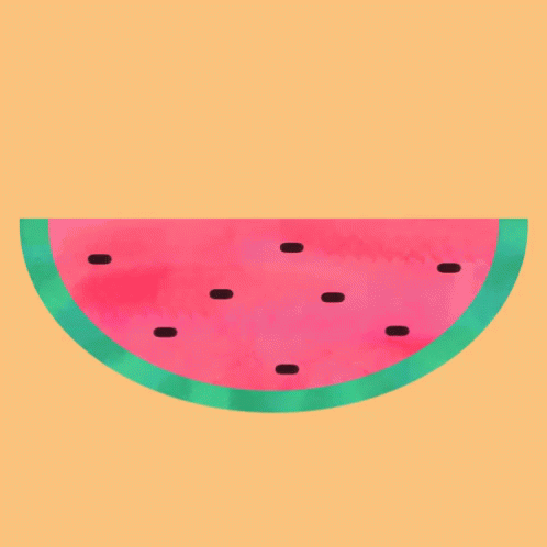 Eating Watermelon Animation Yum GIF