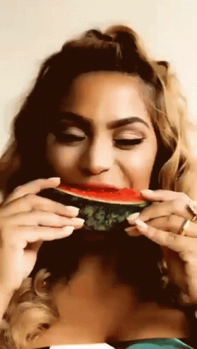 Eating Watermelon Ta'shan Singer GIF