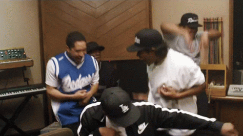 Eazy E Hip Hop Dancing With The Gang GIF