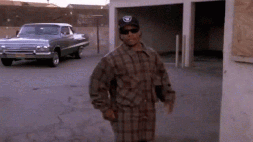 Eazy E Shadow Boxing GIF