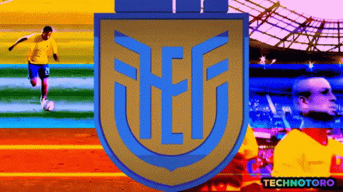 Ecuador Football Technotoro Logo GIF