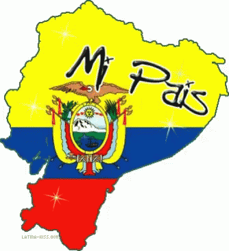 Ecuador Map Flag Colors GIF