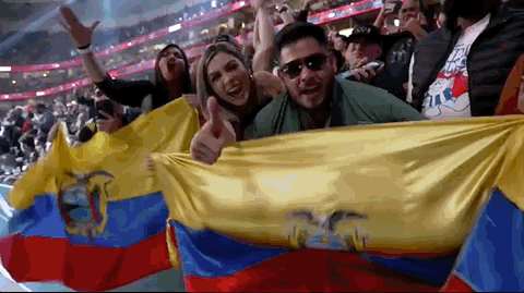 Ecuador Sports Fans Banners GIF