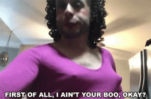 Ed Bassmaster Acts Girl Ain't Your Boo Okay GIF