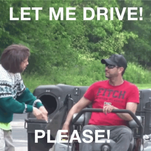 Ed Bassmaster Let Me Drive Please GIF