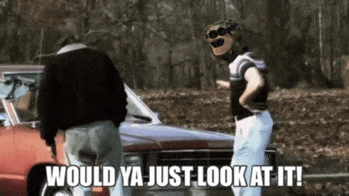 Ed Bassmaster With Mask Would Ya Look At It GIF