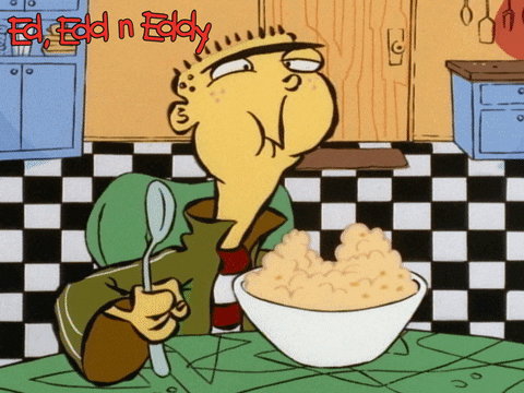 Ed Edd N Eddy Eating GIF