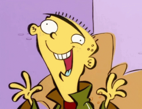 Ed Edd N Eddy Cute Reaction GIF