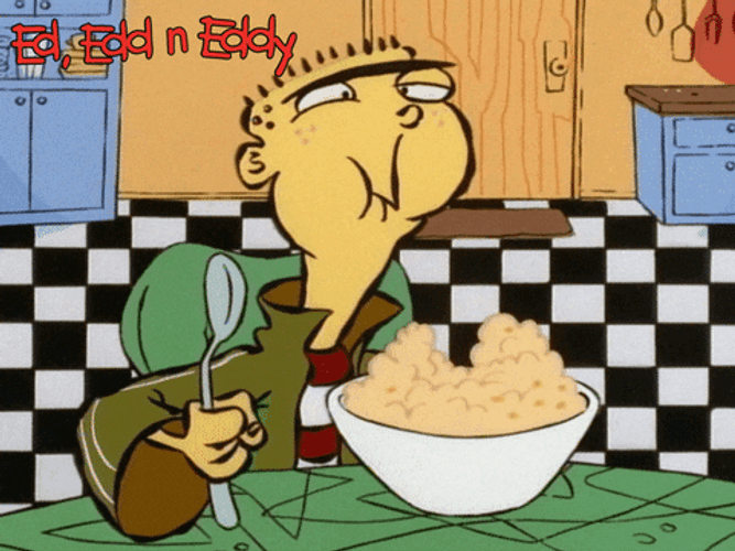 Ed Edd N Eddy Eating GIF
