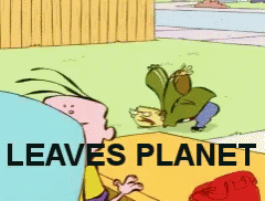 Ed Edd N Eddy Leaves Planet GIF