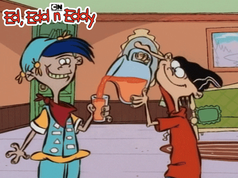 Ed Edd N Eddy Pouring Juice GIF