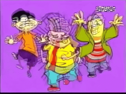 Ed Edd N Eddy Running Fast GIF