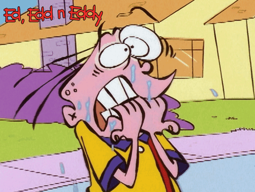 Ed Edd n Eddy Tears from Mouth