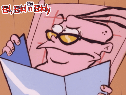 Ed Edd n Eddy with Sunglasses
