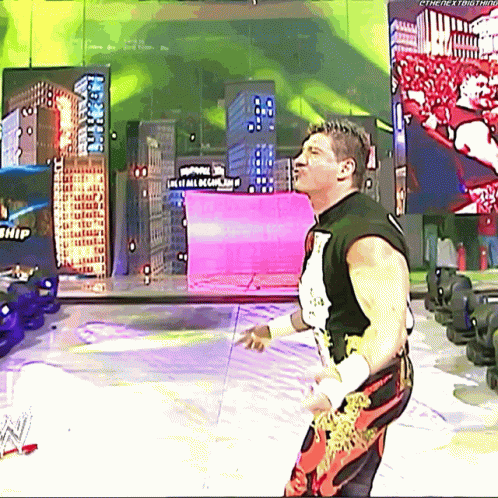 Eddie Guerrero Hyped Up Entrance GIF