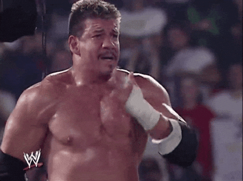 Eddie Guerrero Motivated Pumping Chest GIF