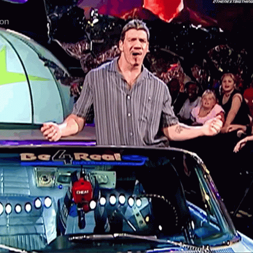 Eddie Guerrero Vince Mcmahon Dance Showdown GIF