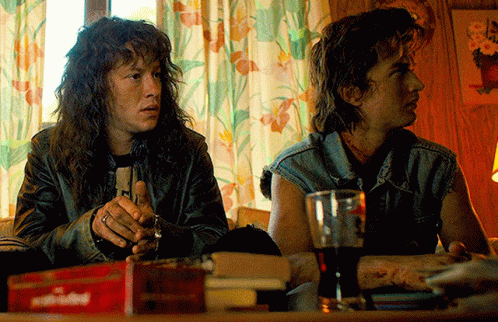 Eddie Munson And Steve GIF