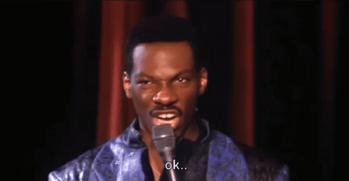 Eddie Murphy Raw Stand Up Comedy GIF