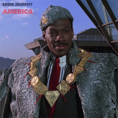 Chic Eddie Murphy Coming To America GIF