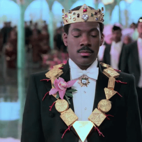 Eddie Murphy Coming To America Kiss The Bride GIF