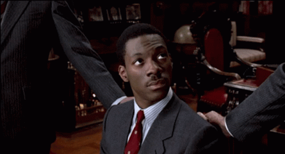 Eddie Murphy Intense Look Trading Places GIF