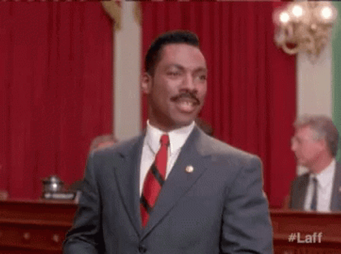 Eddie Murphy Laughing And Applauding GIF