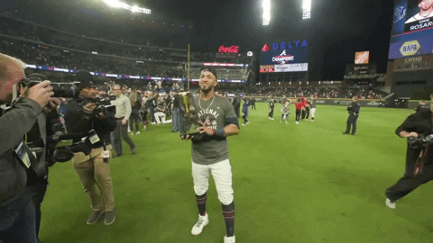 Eddie Rosario Champion GIF