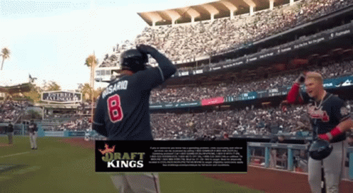 Eddie Rosario Head Scrubbing GIF