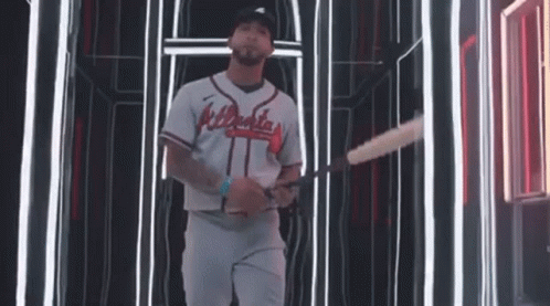 Eddie Rosario World Series Baseball GIF