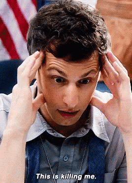 Edge Of My Seat Andy Samberg GIF