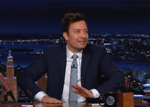 Edge Of My Seat Jimmy Fallon GIF