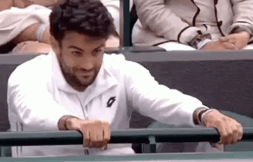 Edge Of My Seat Matteo Berrettini GIF