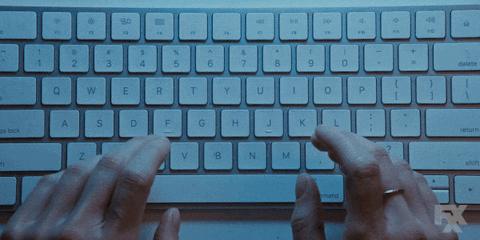 Editing Typing Work GIF