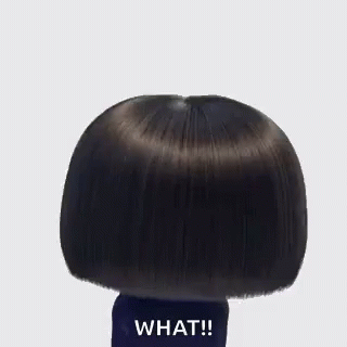 Edna Mode Head Turn Flipping Hair GIF